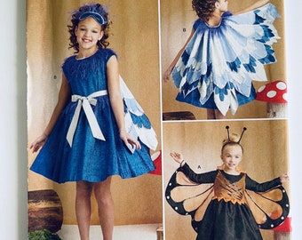Children's and Girls Costumes by Andrea Schewe Designs Simplicity Sewing Pattern S9836 R11916/Uncut FF