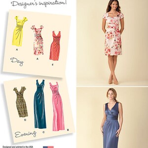 Simplicity 1420 - Misses Dress in Various Lengths and Bodice Variations Sewing Pattern  / UNCUT Factory Folded