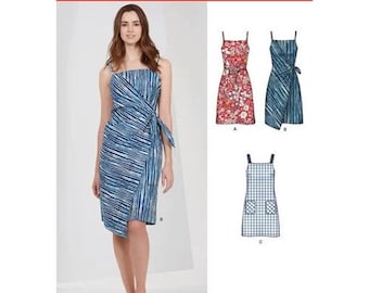New Look N6614 Sewing Pattern - Misses Summer Dresses Size 8-20