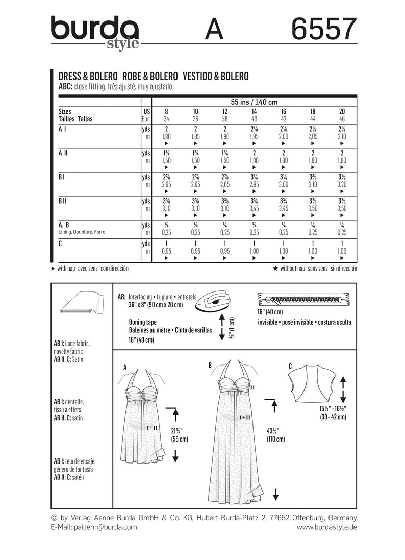 Burda 6557 Sewing Pattern Misses Maternity Dresses and Etsy