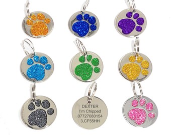 Pet Id Tags | Etsy UK
