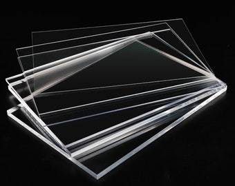Acrylic Sheet Perspex Plexiglass Sheet Clear Plastic Sheet A1 A2 A3 A4 A5 A6