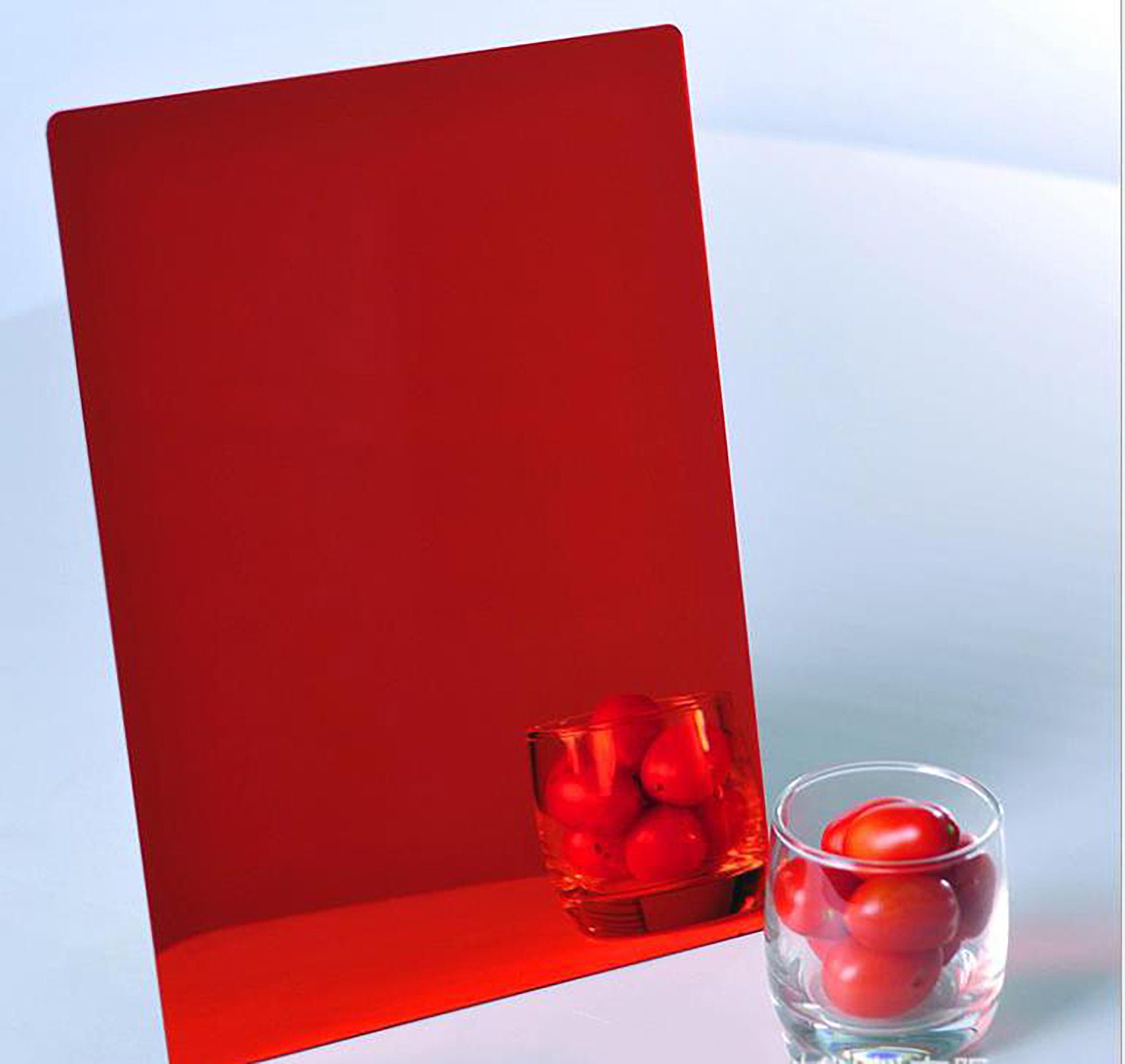 1400 Red Mirror Acrylic Sheet  Red Plastic Mirror Sheet – T&T PLASTIC LAND