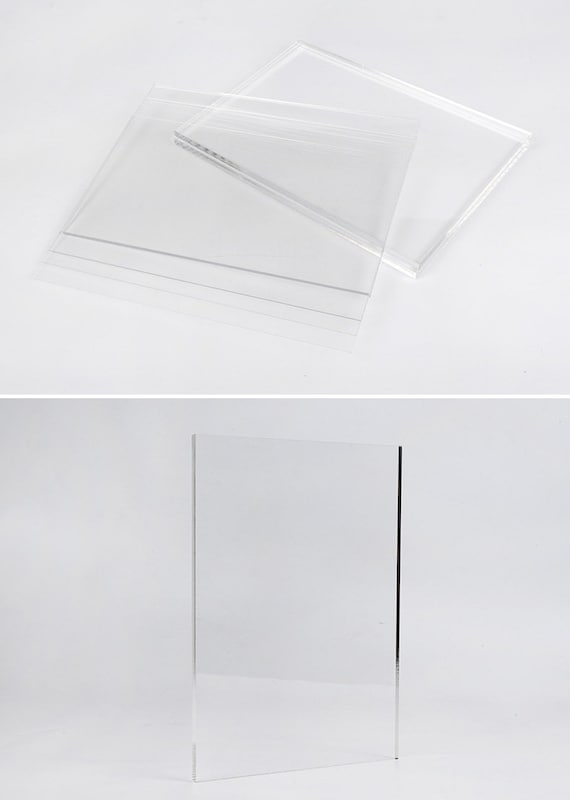 Clear acrylic sheet perspex cast 3mm 4mm 5mm 8mm 10mm plexiglass window A3  A2 A1