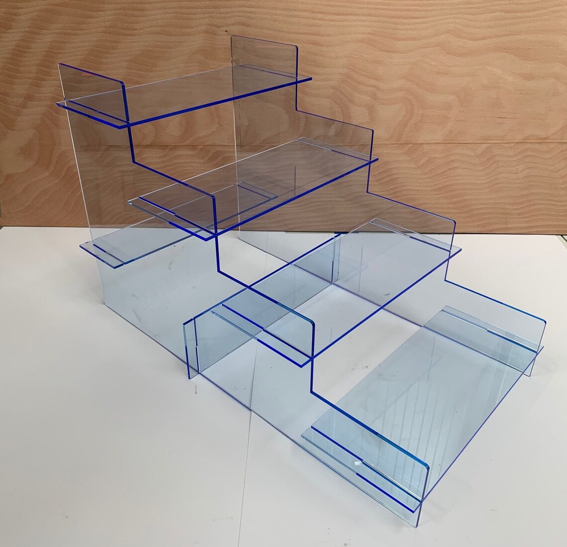 Clear Acrylic Display Shelves Unit/stand Etsy
