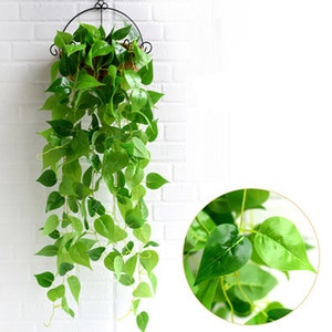 Artificial Ivy Garland Fake Vine Trailing Leaf Hanging Plant Foliage 2.1M  Length