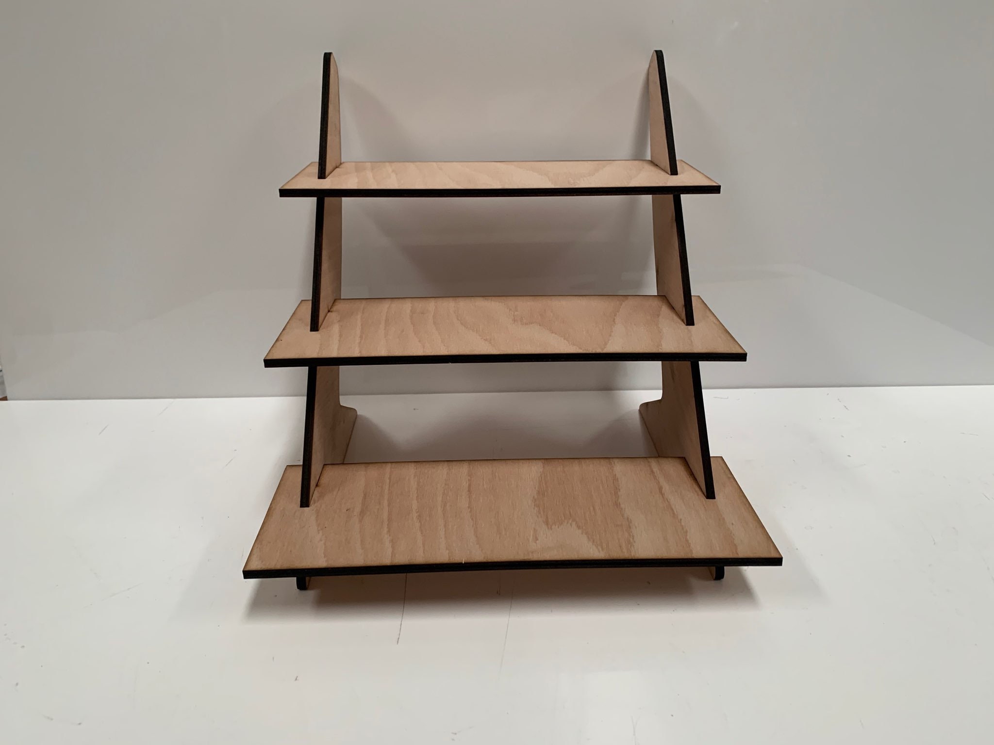 Personalised Shelf Wooden Shelf Display Stand 3 Tier Shelf Etsy UK