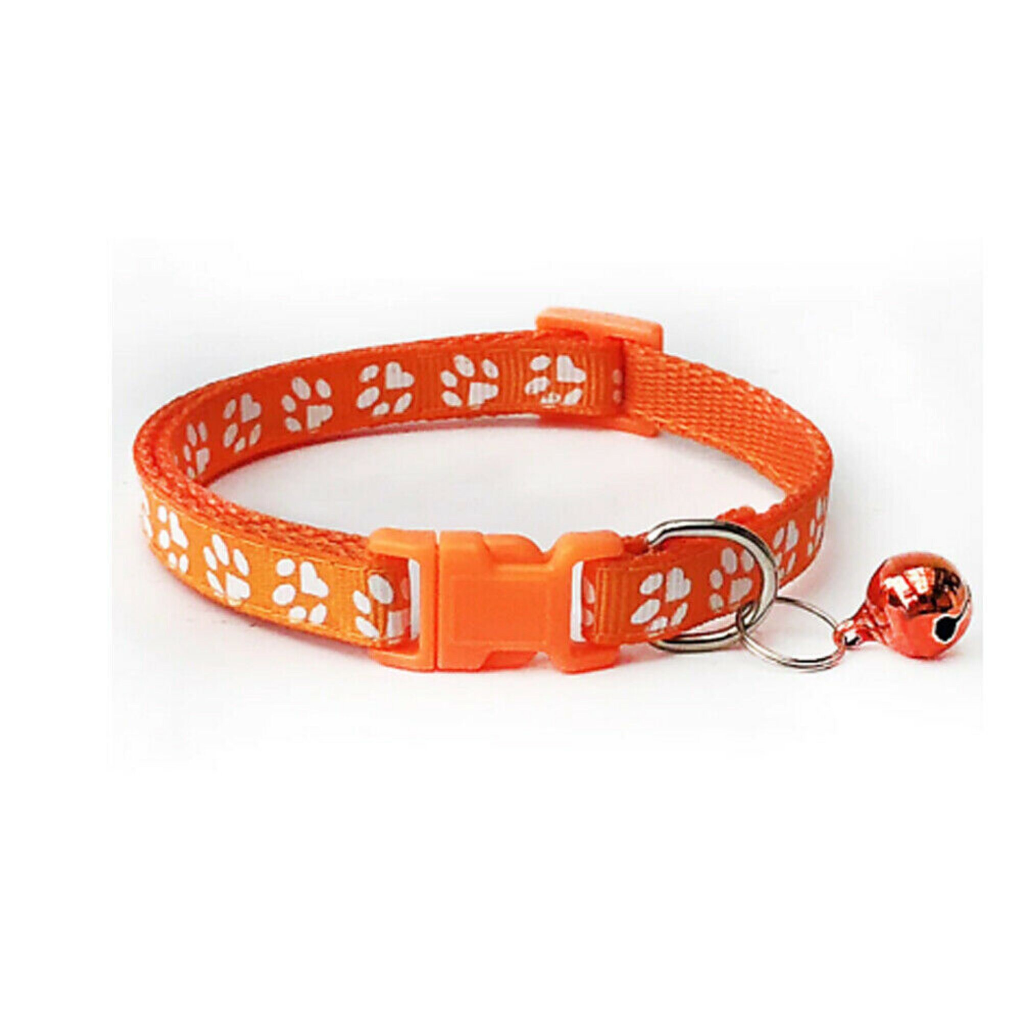 Personalised Paw Print Cat Collar Cute Cat Collar Kitten Etsy UK
