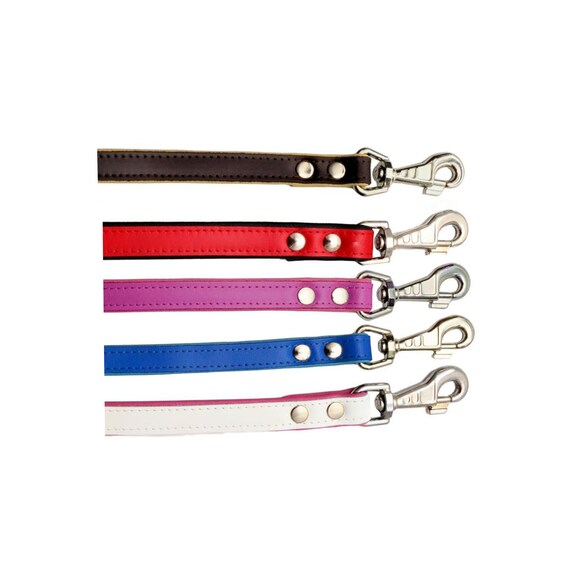 Etsy leather dog hot sale leash