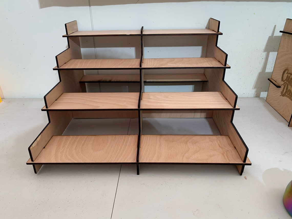 Personalised Shelf Wooden Shelf Display Stand 4 Tier Shelf Etsy UK