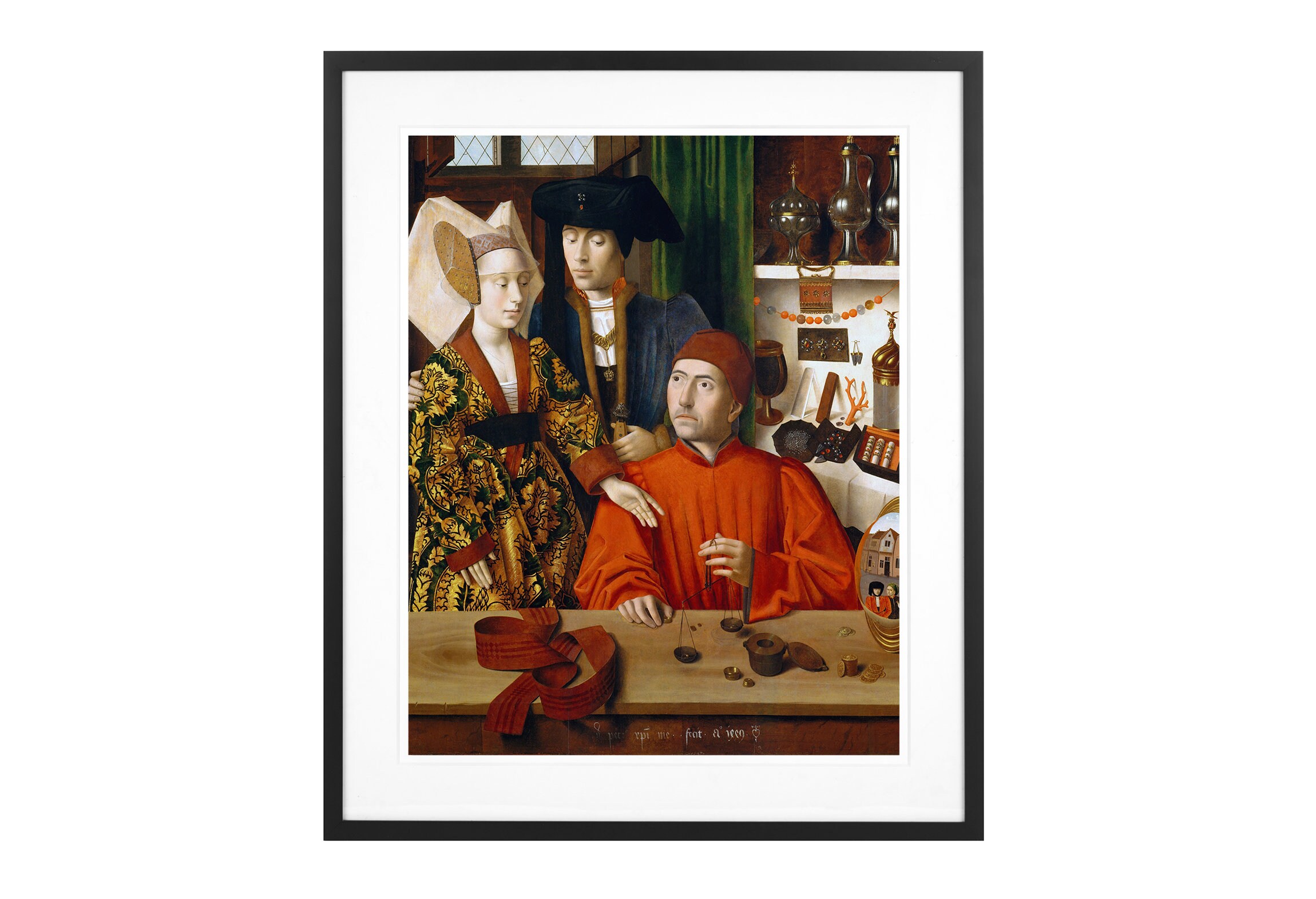A Goldsmith in his Shop 1449 Petrus Christus Etsy