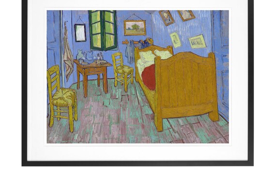 Vincent Van Gogh The Bedroom 1889 Post Impressionist Oil Painting High Quality Reproduction