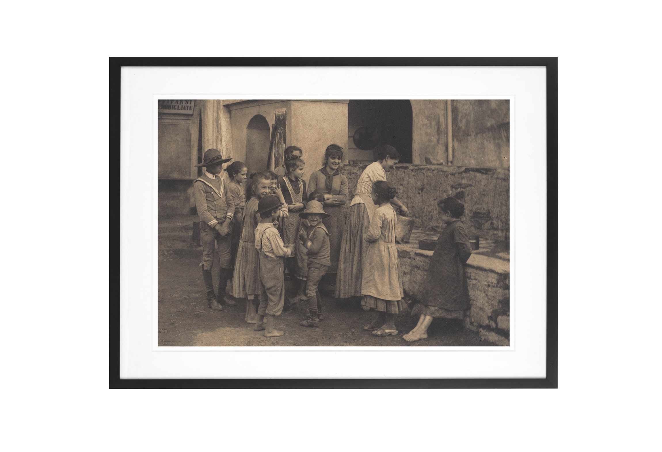 The Last Joke Bellagio 1887 Alfred Stieglitz American Etsy