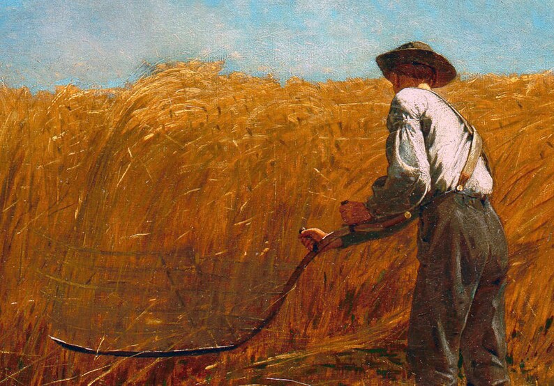 the veteran in a new field by winslow homer
