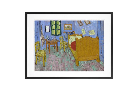 Vincent Van Gogh The Bedroom 1889 Post Impressionist Oil Painting High Quality Reproduction