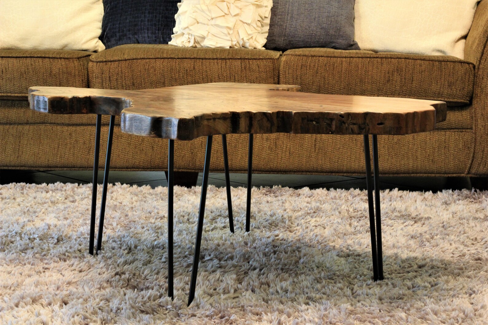 Texas State Pecan Coffee Table Etsy