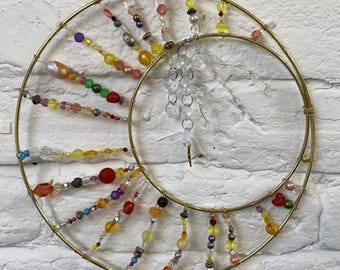 Beaded Suncatcher Kit with easy step by step instructions