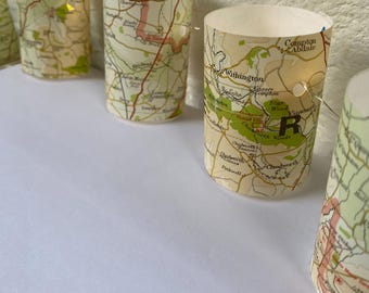 Handmade Mini Lampshade Fairy Lights Bunting Assorted Designs