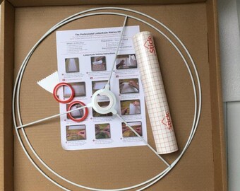 45cm Drum Lampshade Making Kit: make a professional quality lampshade to suit your decor.