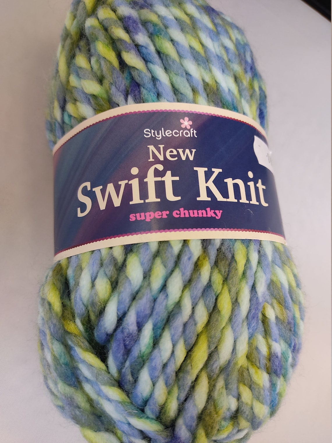 Stylecraft New Swift Knit Super Chunky Yarn. 100g. Pebble Sea Etsy