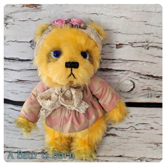 ooak mohair bear