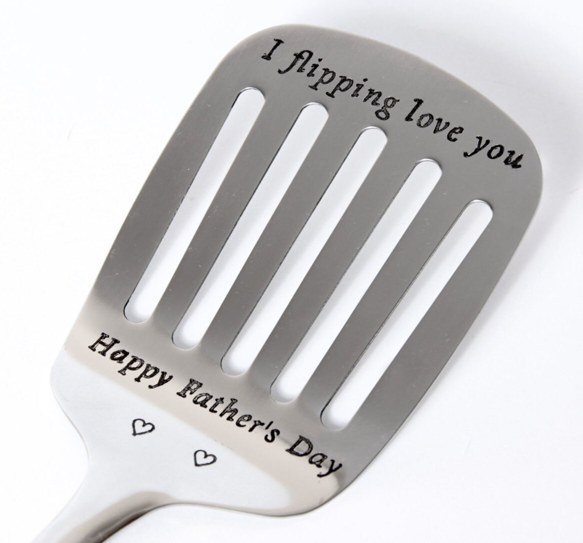 Personalized Spatula I flipping love you spatulaChristmas Etsy
