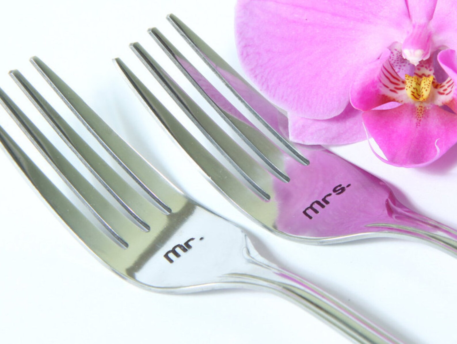 Mr. Mrs. Wedding Forks Mr. and Mrs. Forks Wedding Cake Forks Etsy