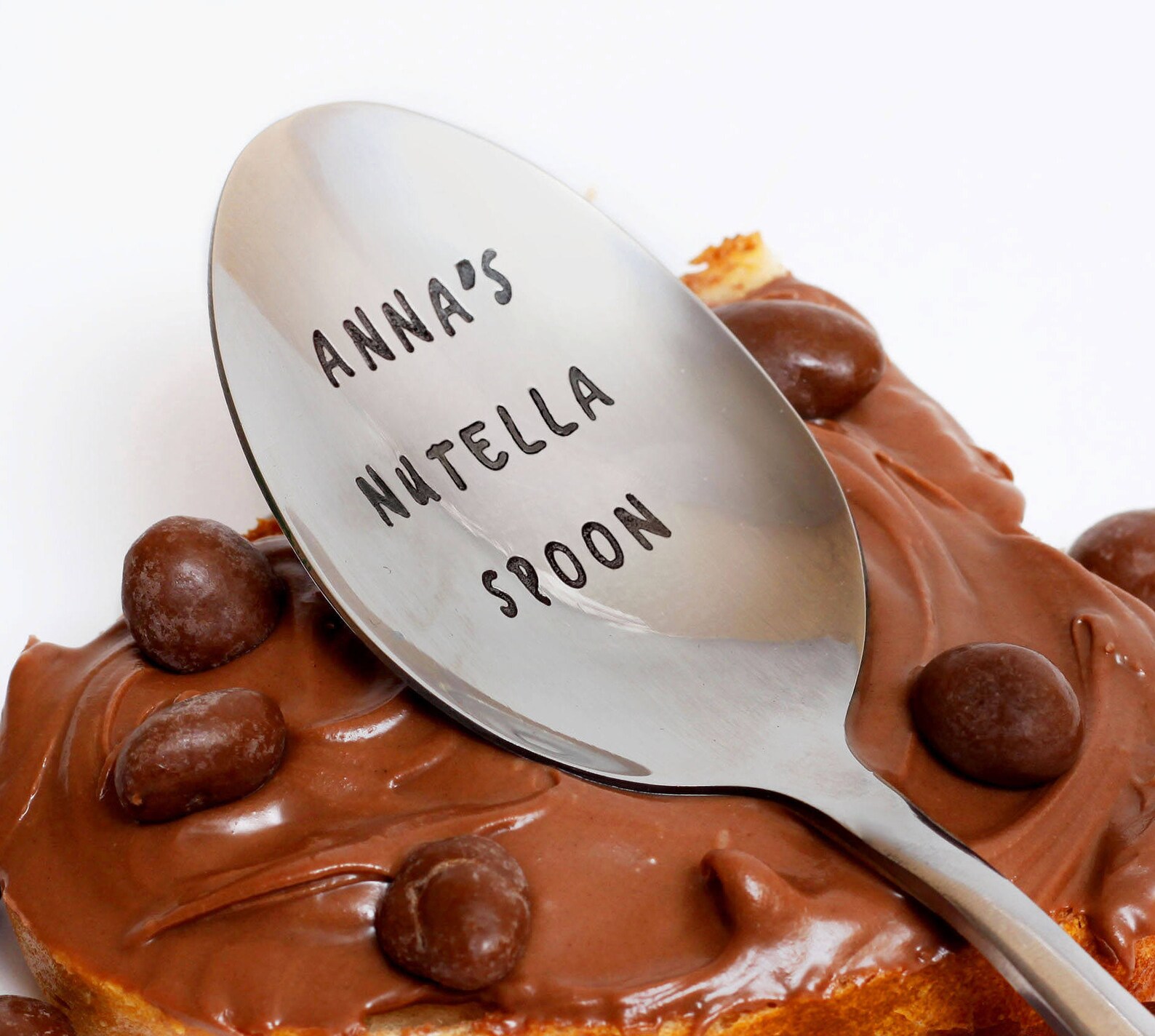 Custom Nutella Spoon Nutella Spoon Personalized Nutella Etsy