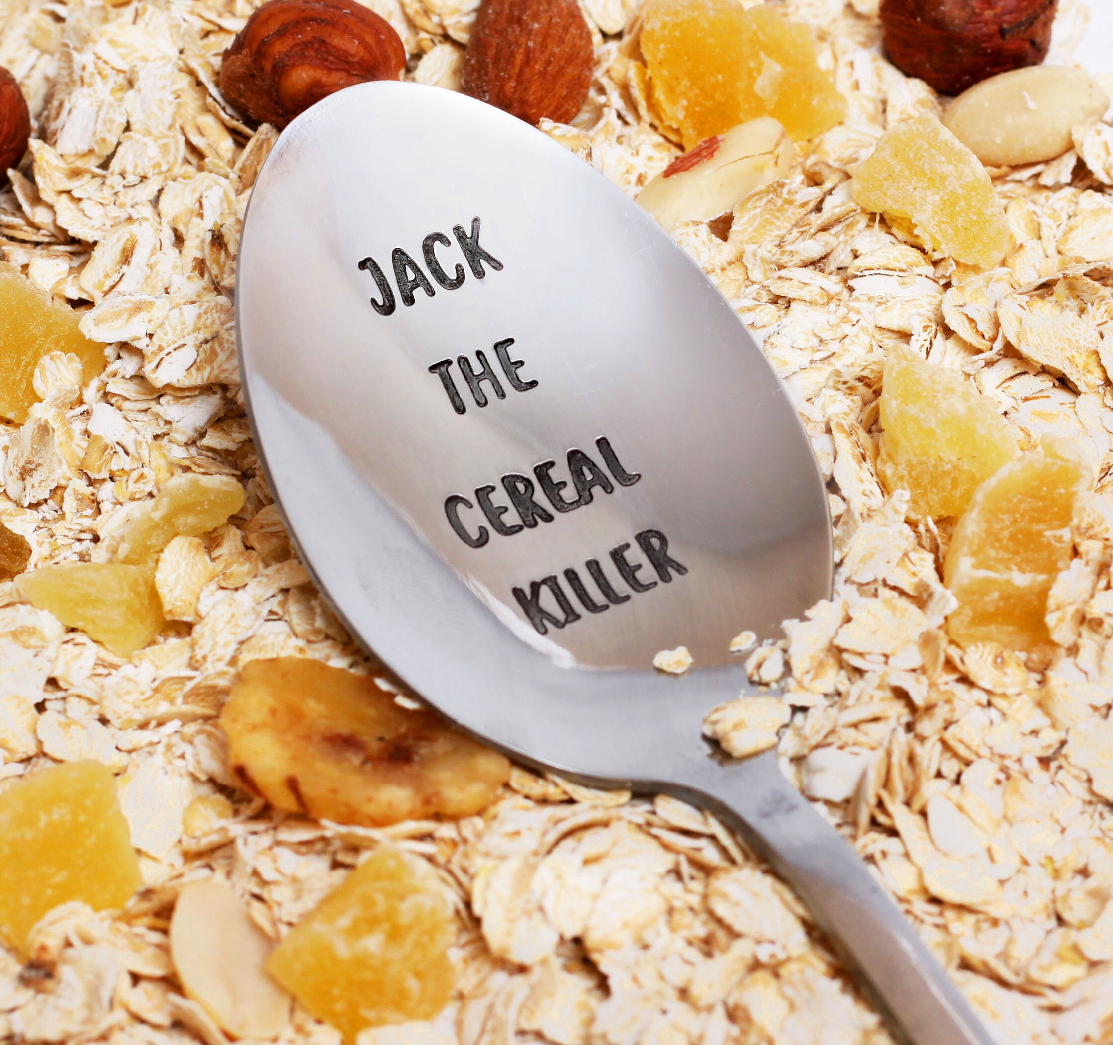 Custom Cereal Killer Spoon Personalized Spoon Cereal Killer Etsy