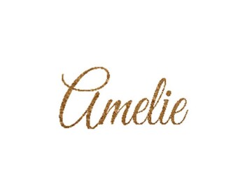 Cursive Iron On Letters, Script Iron On Letter, Glitter Iron On Letters, DIY Iron On Name, Gold Iron On Letters, Fun Iron On Letters