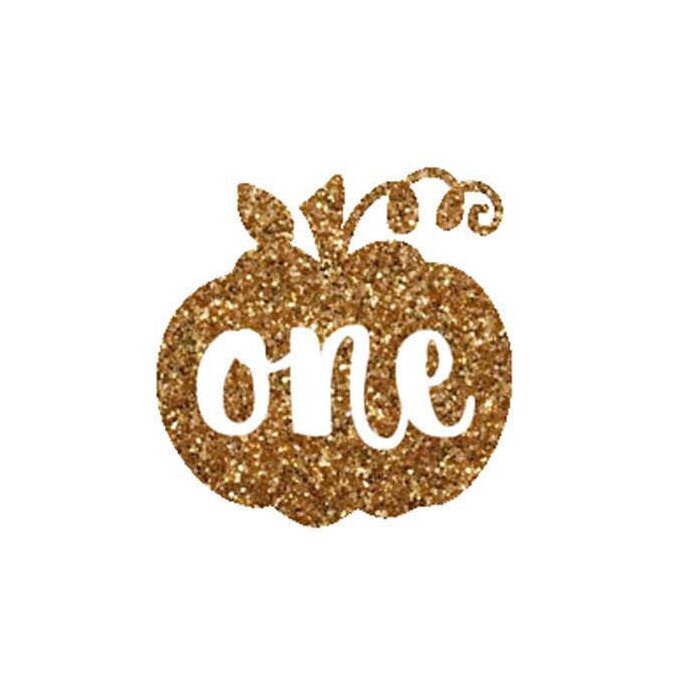 Download Pumkin 1st Birthday Pumpkin Iron On Glitter One November ...