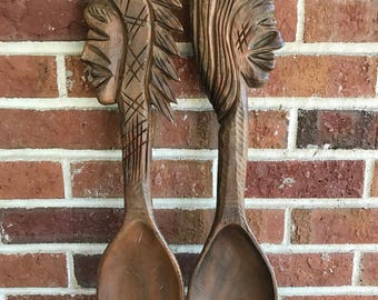 Fork and spoon wall art | Etsy