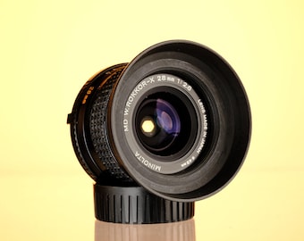 Minolta 28mm f/2.8 Rokkor X MD Lens