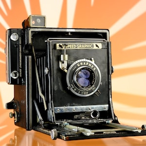 Graflex speed graphic 4x5 camera - Etsy 日本