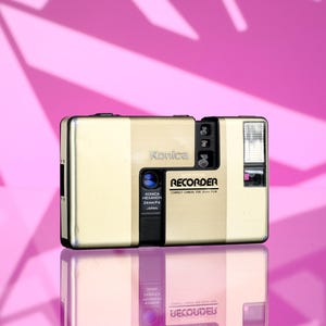 Konica Recorder 35mm Half Frame Point & Shoot Camera - Champagne