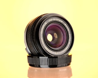 Olympus Auto-W 28mm F/2.8 OM-Mount Lens