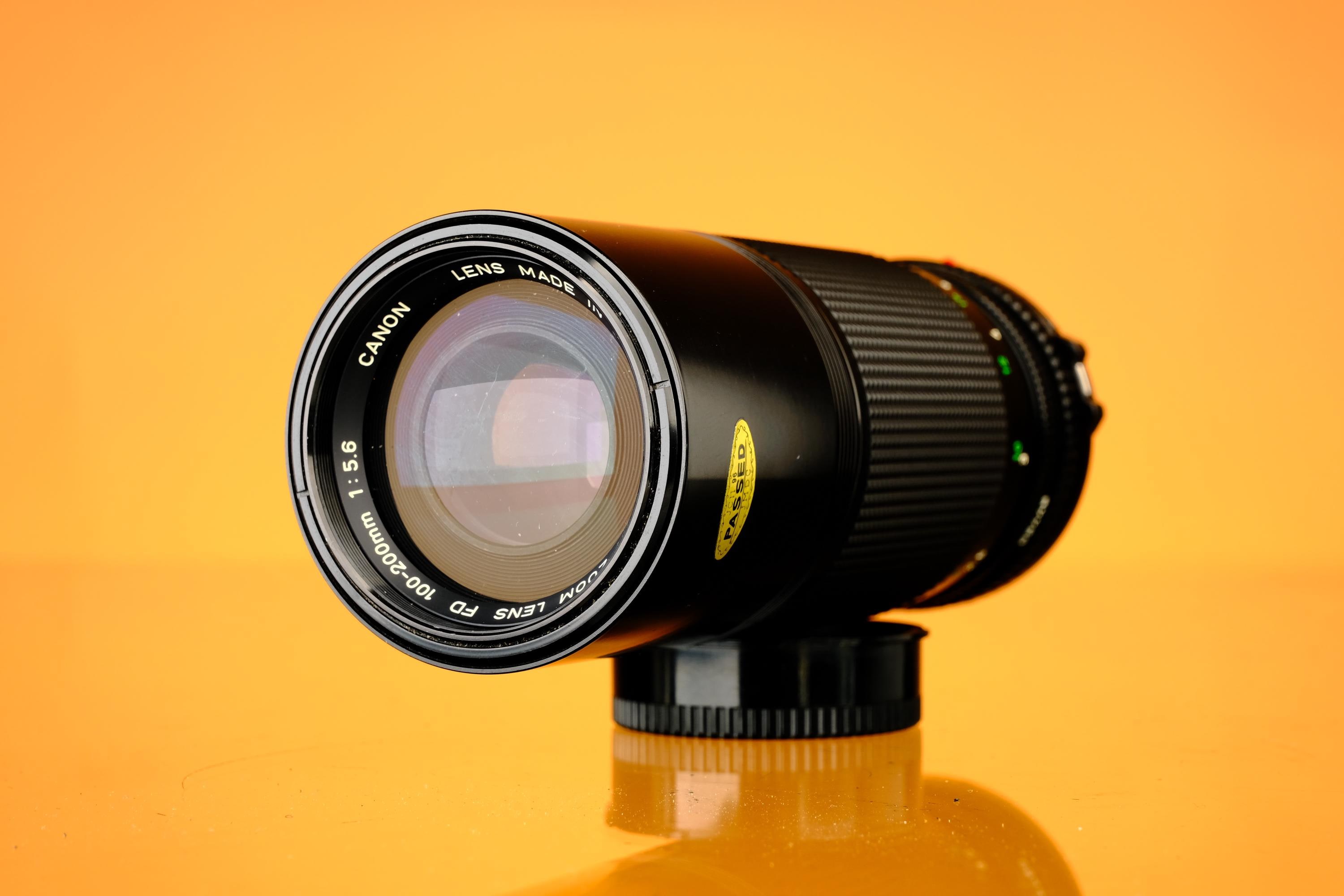 Canon 100-200mm F/5.6 FD Zoom Lens - Etsy Canada