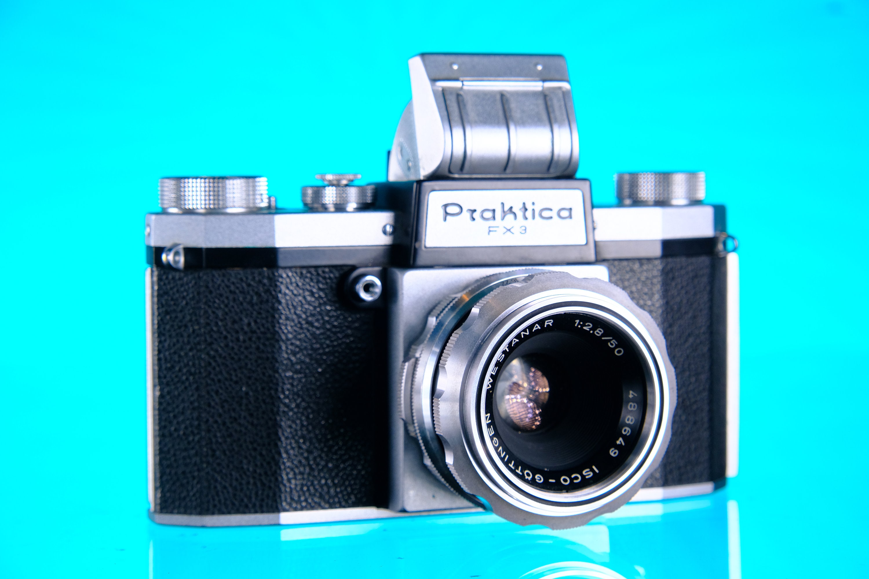 Praktica FX3 35mm SLR Film Camera + Isco-gottingen 50mm F