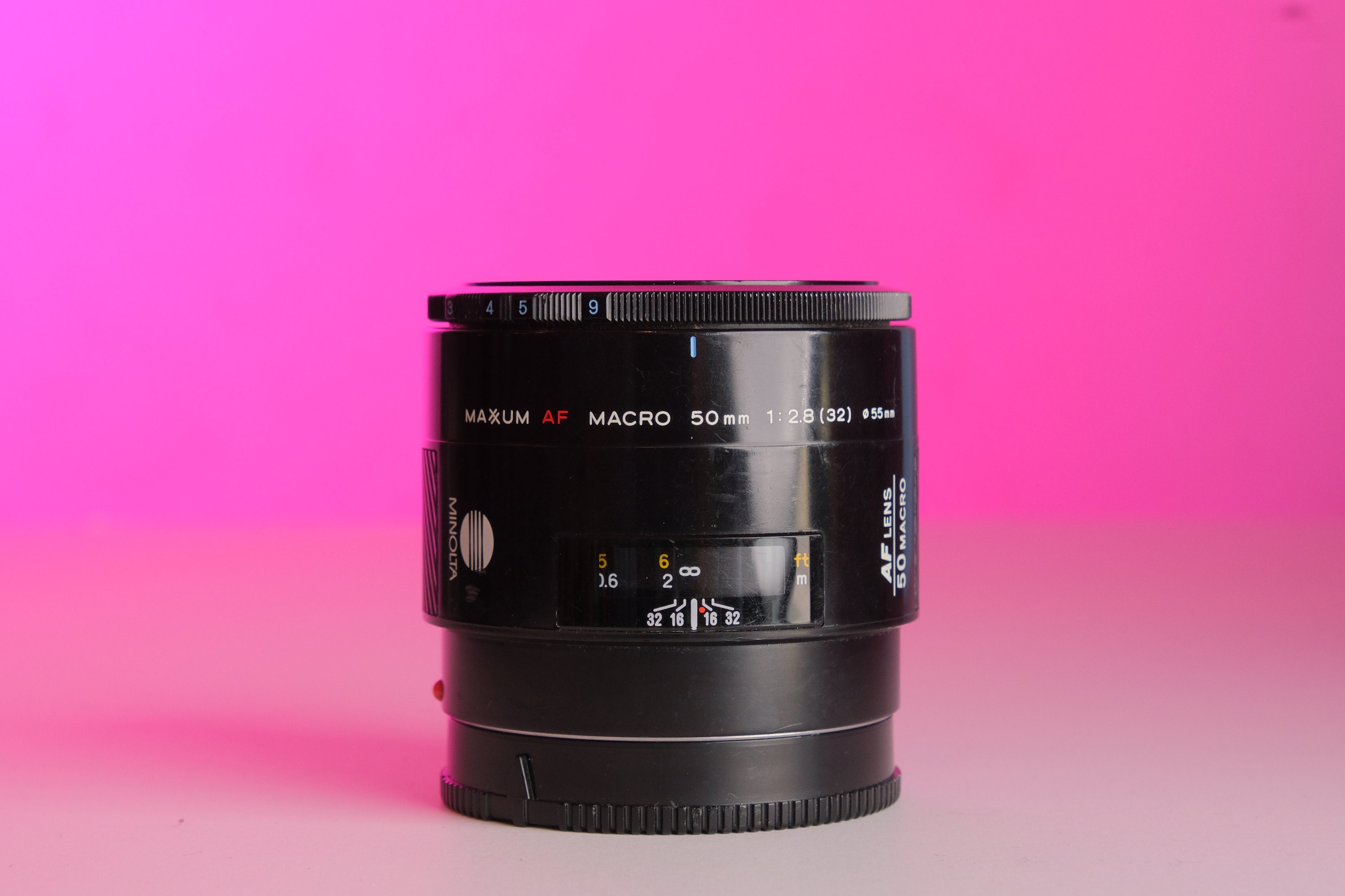 Minolta Maxxum 50mm F/2.8 Macro crossed Xx Lens Tested Working - Etsy