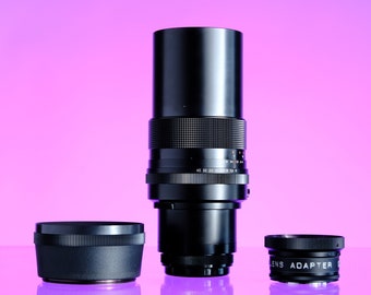 Carl Zeiss Jena DDR 300mm f/4.0 Sonnar MC Telephoto Lens - Pentacon 6 Mount