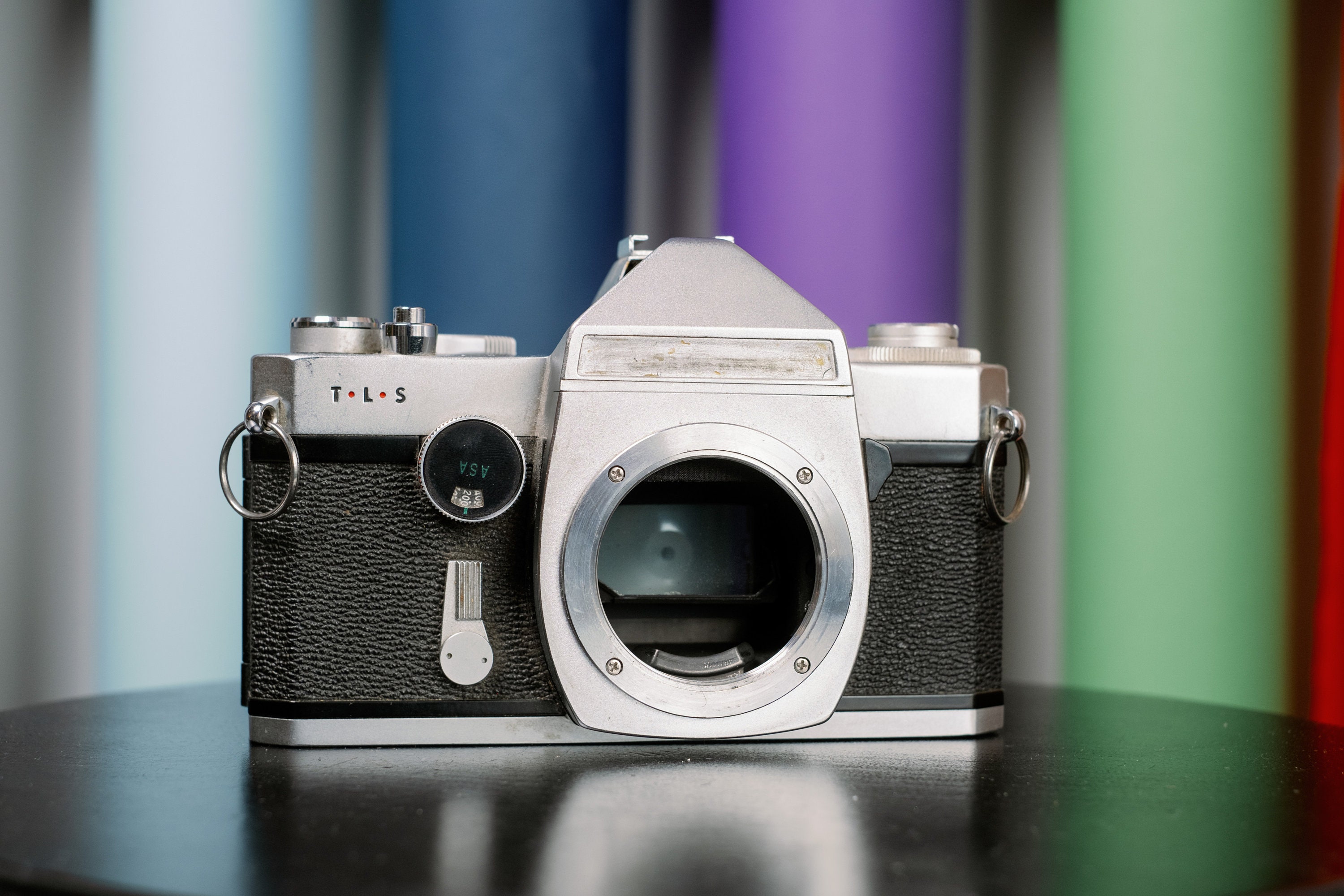 Appareil photo argentique SINGLEX TLS | Troc 29 - Brocante Douarnenez