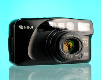 Fuji Zoom Cardia Super 115 35mm Point and Shoot Film Camera