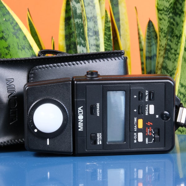 Photomètre Minolta Autometer IIIF - Fonctionnement testé