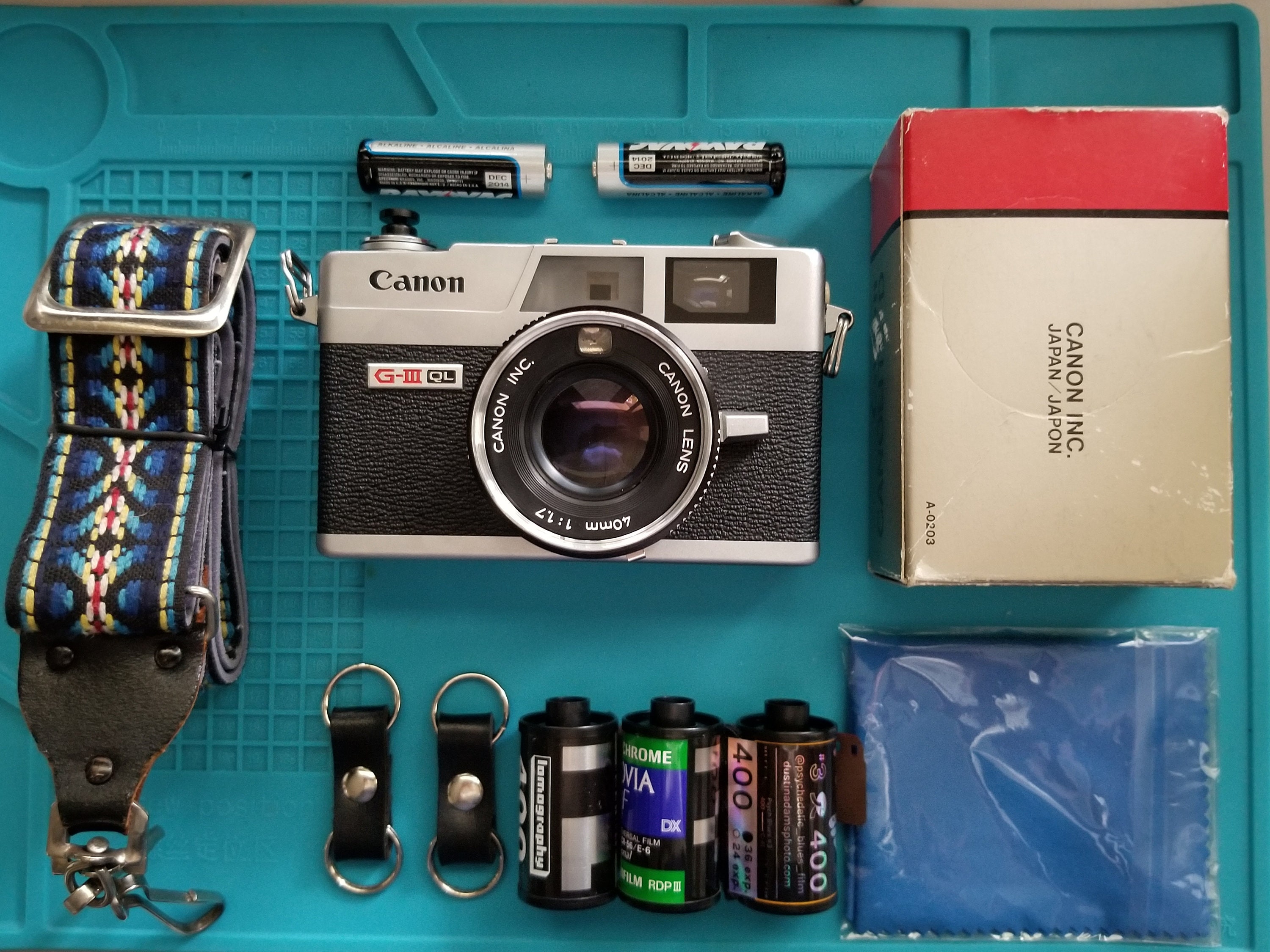 フィルムカメラ Canonet QL17 GIII Canon Canonet QL17 GIII G3 ブラック / 40mm F1.7 レンジ