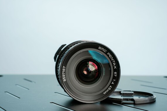 Asahi Pentax SMC 67 6x7 Late Model 45mm F/4.0 Lens Excellent! - Etsy