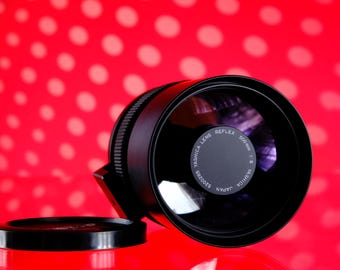 【美品】YASHICA ML REFLEX 500mm f:8 Yashica 500mm F/8.0 Telephoto Mirror Lens C/Y Contax Mount EXC! - Etsy