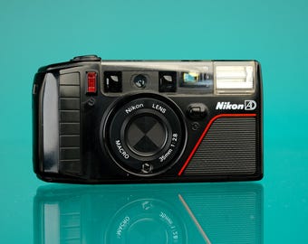 Nikon L35 AD 3 35mm Point and Shoot Film Camera