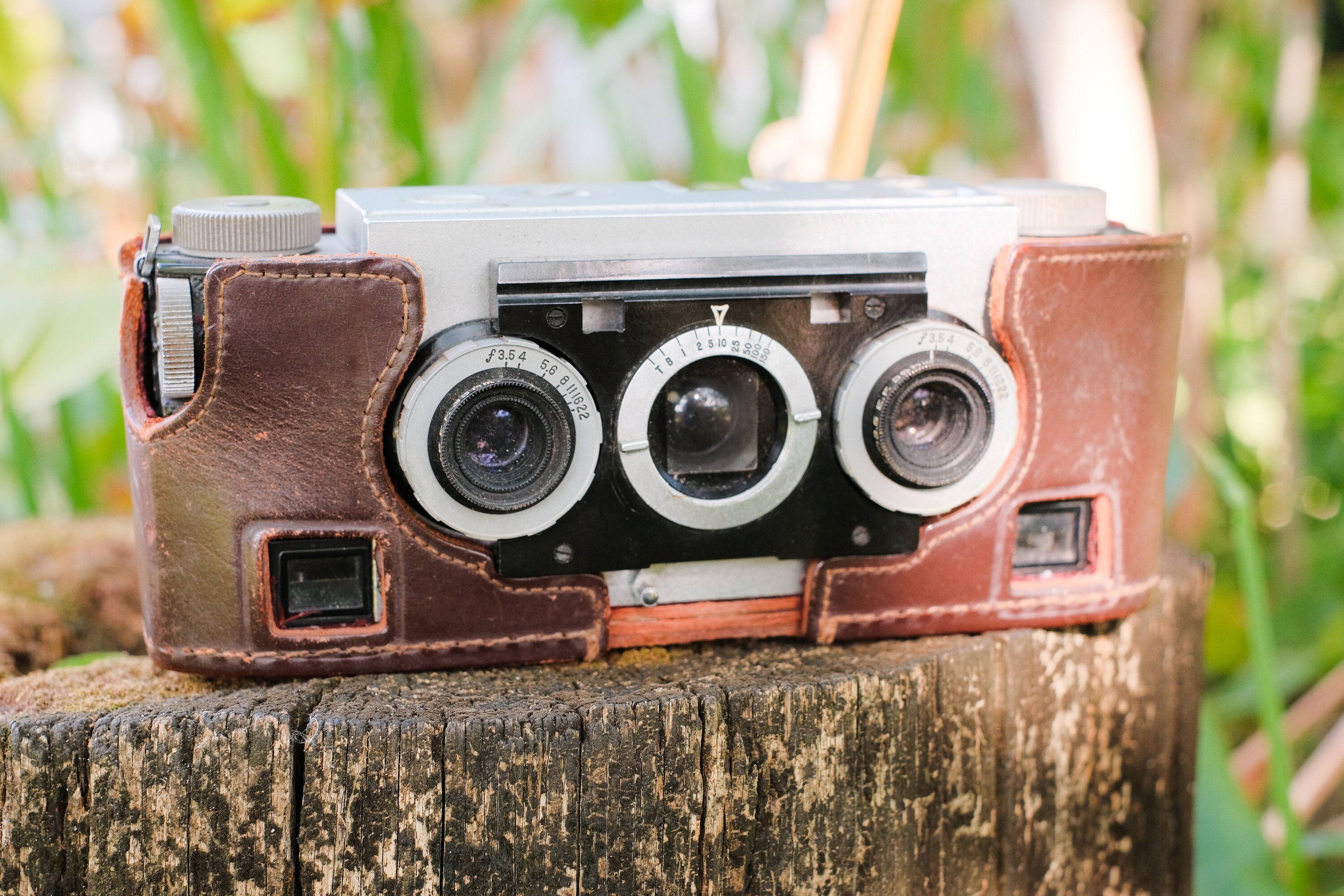 David White Stereo Realist 35mm film camera w/ half case & Etsy