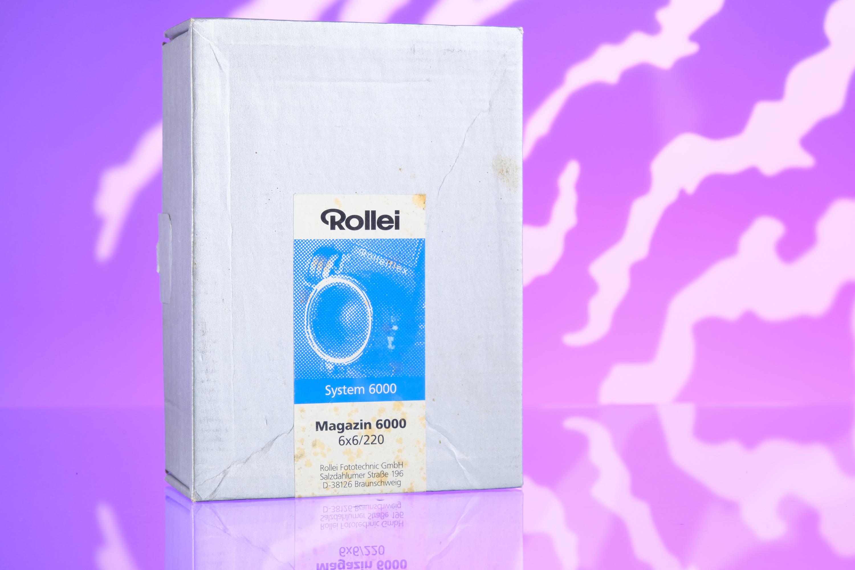 Rollei Rolleiflex 6006 Rollei Magazin 6000 220 6x6 フィルム