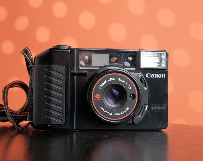 Canon Sure Shot 35mm Point and Shoot Film Camera Read Description Etsy